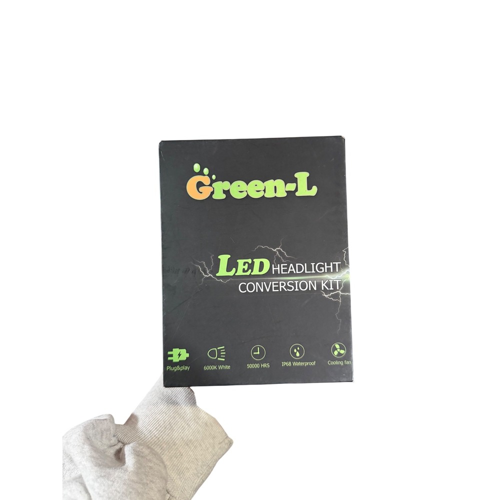Green-L H7 LED Headlight Conversion Kit 6000K Cool White 6S Series IP68